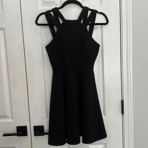 Black formal dress